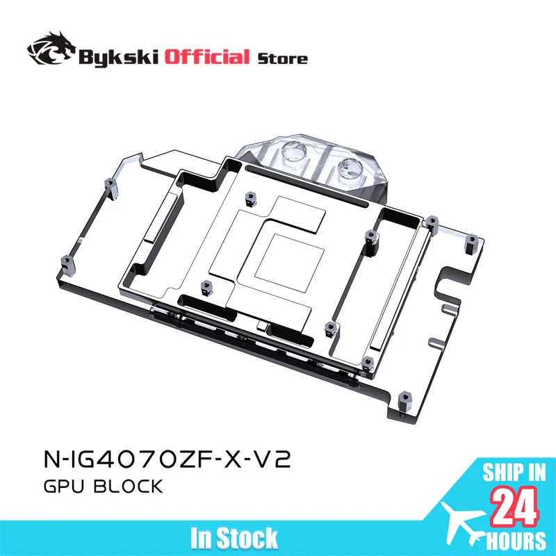

Bykski Water Block Use for Colorful GeForce RTX 4070 Battle / Ultra W GPU Card / Copper Cooler Radiator RGB AURA N-IG4070ZF-X-V2