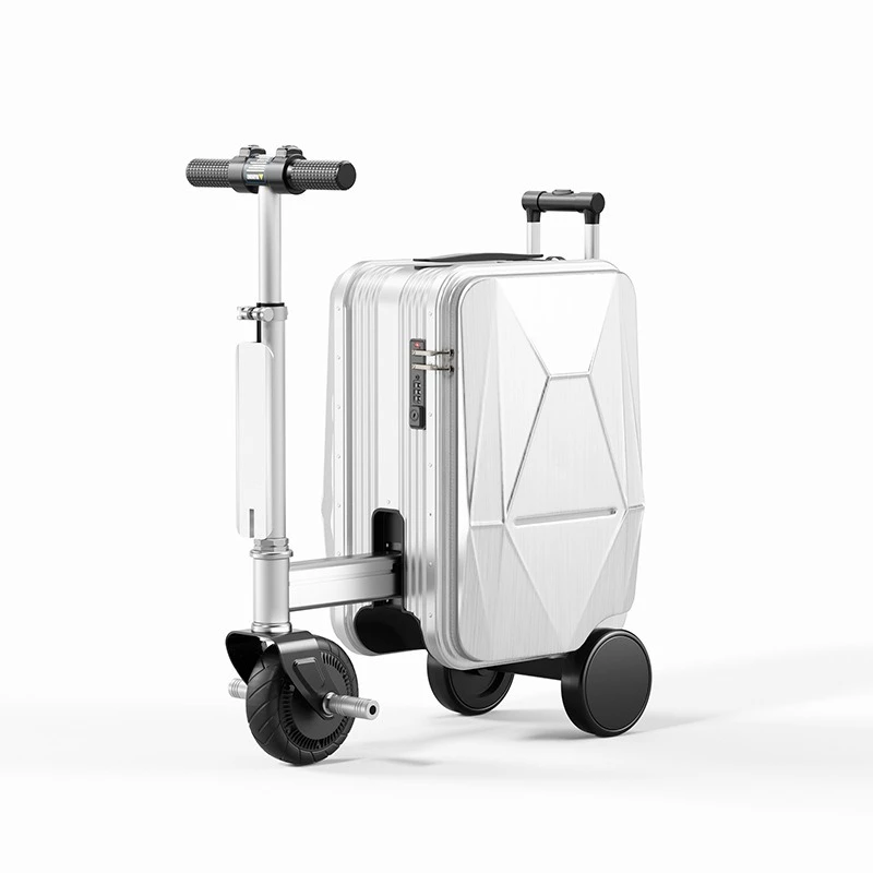 

Multifunctional smart suitcase 20 inch can be ridden trolley case boarded and has large capacity.