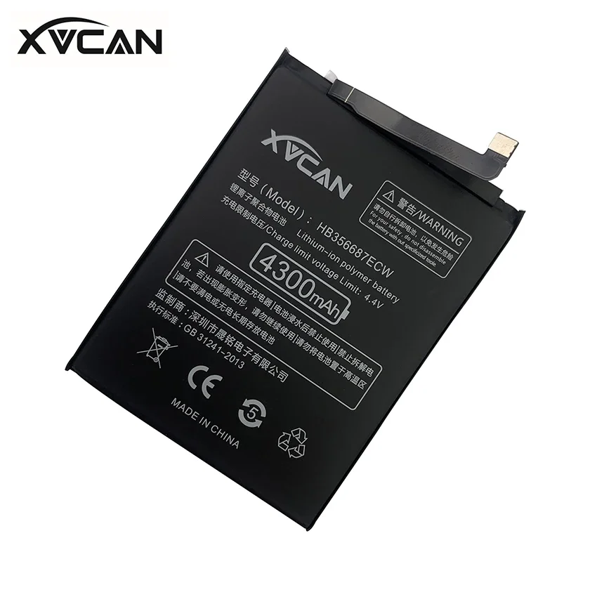 Original XVCAN 4300mAh Battery HB356687ECW For Huawei Nova 2 plus 2i 3i 4e 2S G10 Mate SE 10 Lite Honor 7x 9i P30 Lite Batteria