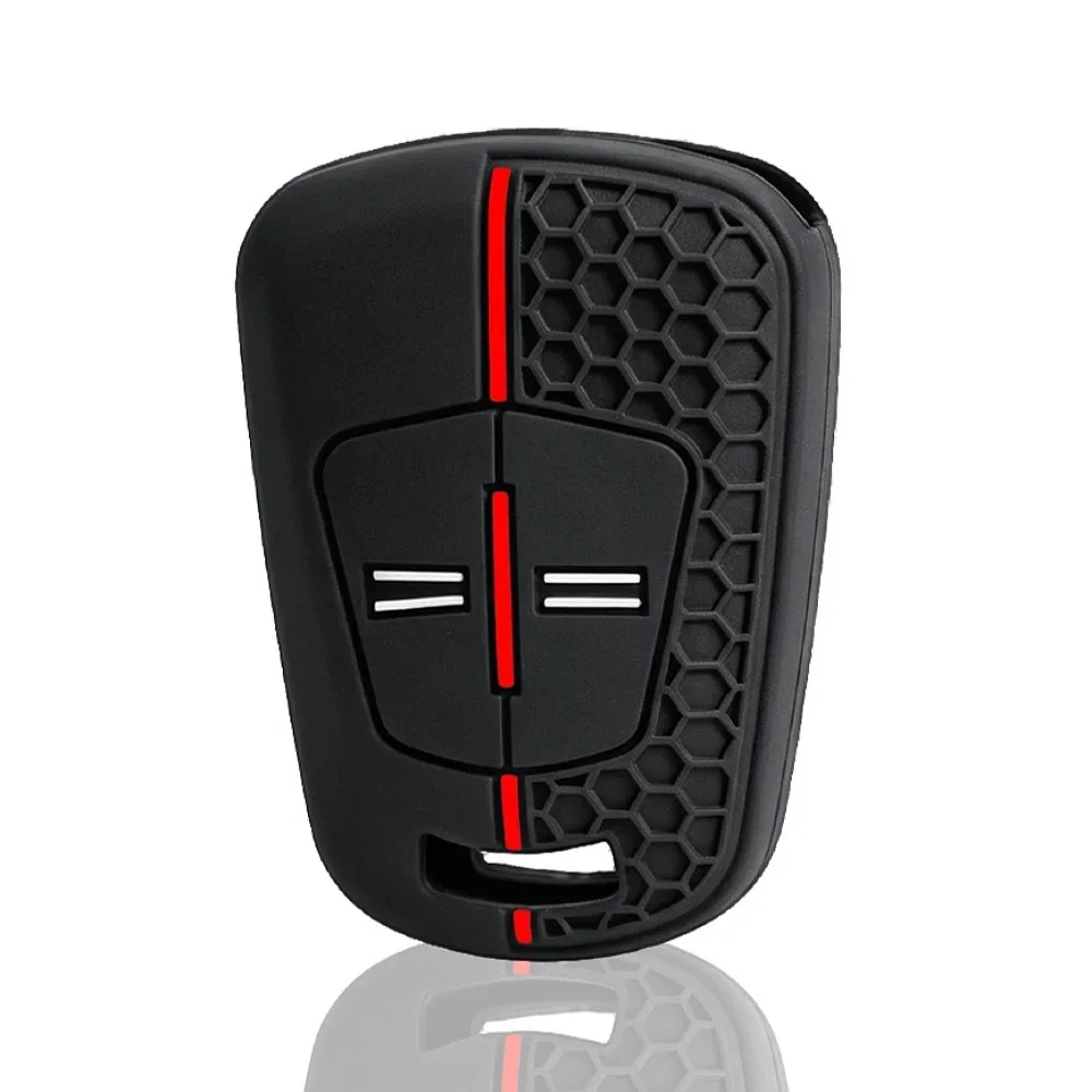2 Button Silicone Remote Car Key For Opel Vauxhall Corsa D 2007-2012 Meriva B 2010-2013 Astra H 2004-2009 Zafira B Accessories