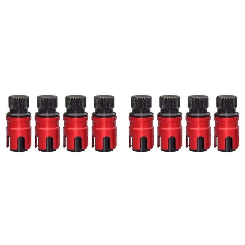 

M50K-8X Tire Pressure Adjustment Valves Rapid Air Deflation Valves For Enhances Tractions In Soft Sand Red