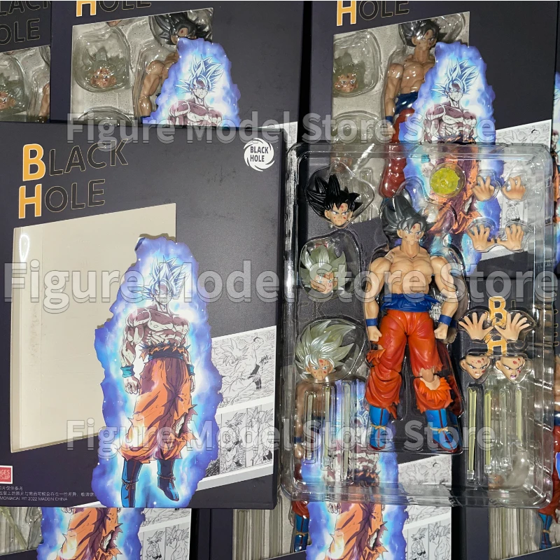 In Stock Black Hole Toys Dragon Ball S.H.Figuarts SHF Ultra Instinct Son Goku Acme Power New Body Anime Action Figures Model