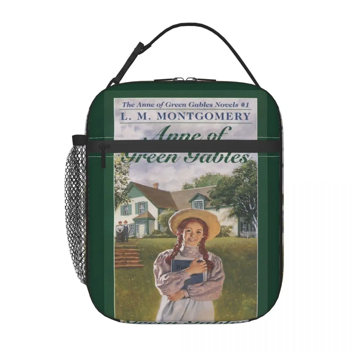 Anne Of Green Gables Insulated Lunch Bag for Women Kids Leakproof Food Boxes Thermal Lunch Box Tote