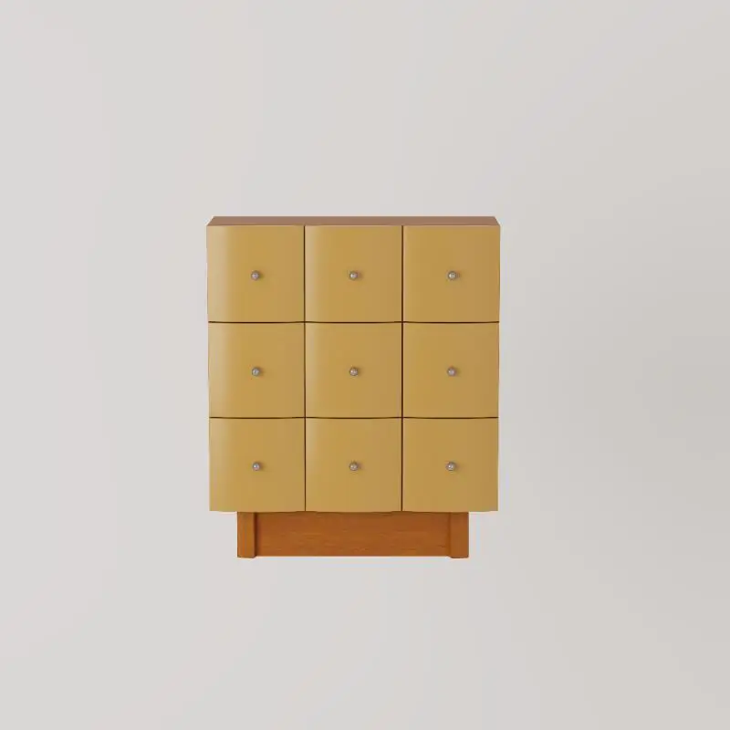 LTT French retro wind chest, bedroom, bedside locker, Italian minimalist chest of drawers