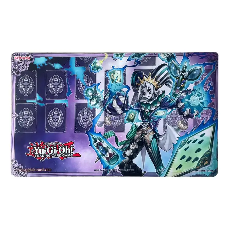 600X350X2Mm DIY Yu-Gi-Oh! Clown Crew Biancaviso Kartenkampfmatte Einzelspieler-Brettspiel Karten-Duell Kampfmatte Geschenk Spielzeug