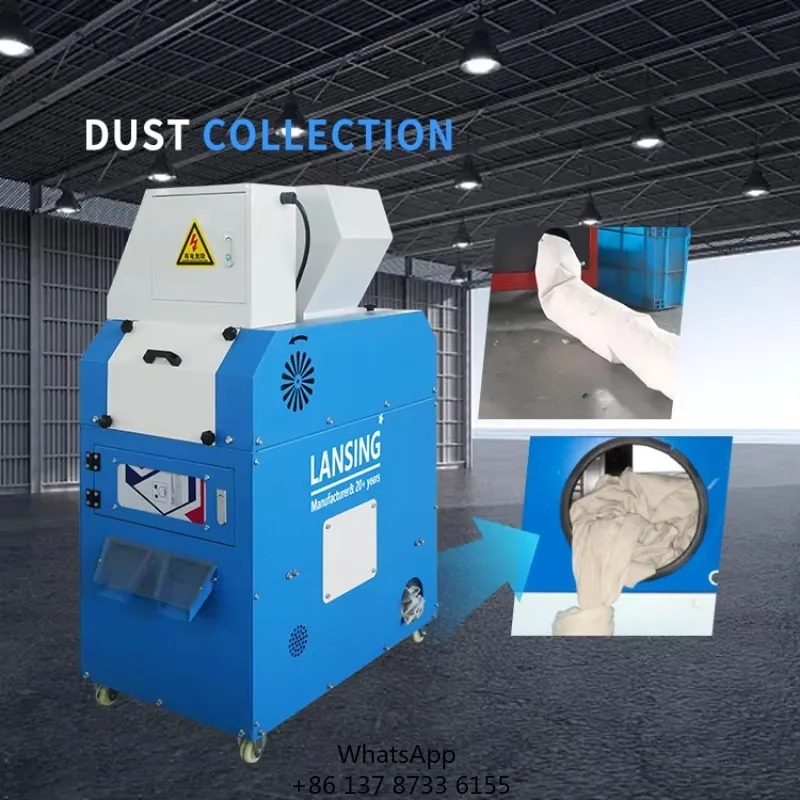 LANSING Good Price Household Copper Wire Granulator Single/Three Phase Recycling Machine Scrap Cable Separator Crushing Machine