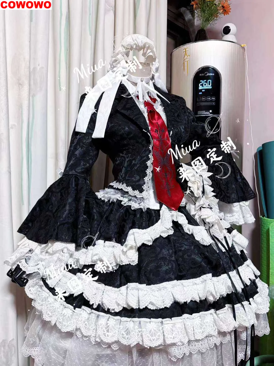 Danganronpa Celestia Ludenberck Lolita Dress Cosplay Costume Cos Game Anime Party Uniform Hallowen Play Role Clothes Clothing