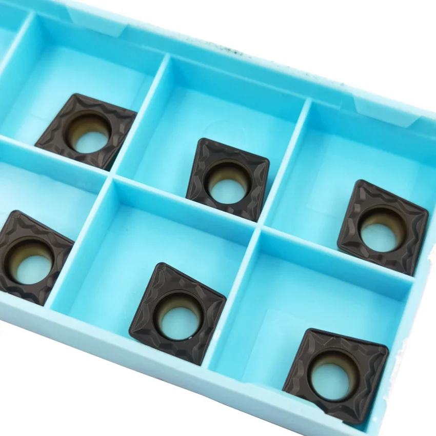 

CCMT09T308-MP HS8125 CCMT32.52 HADSTO CNC blade carbide inserts Turning inserts For Steel P15-P30 10pcs/box
