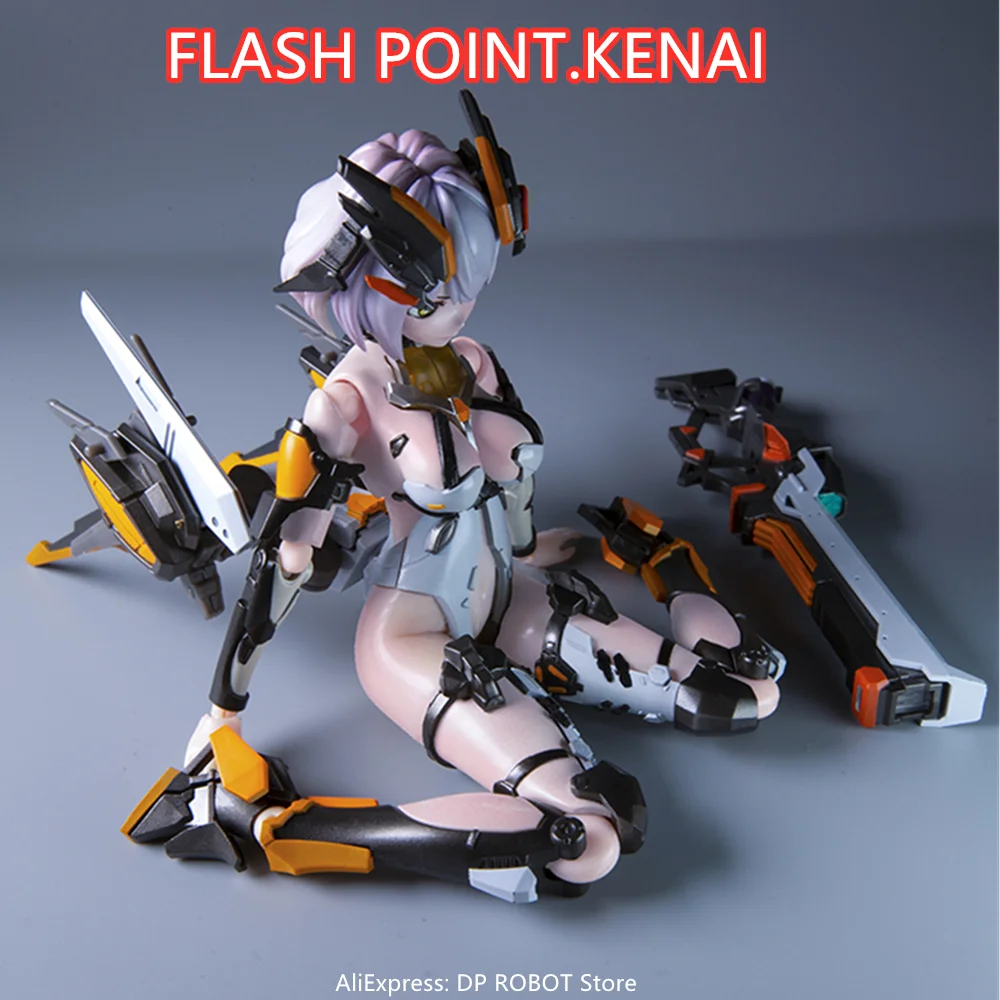 [IN STOCK] NEW FLASH POINT.KENAI Fei Nai First In The LinJi Series Mobile Suit Girl Action Figure With Box