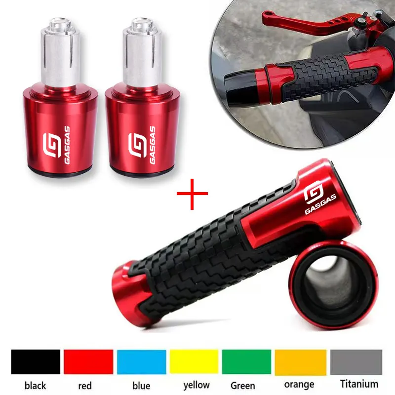 

For GASGAS MC450F EC300 GP SM 700 900 EC CNC Motorcycle Accessories 7/8"22mm Handle grips handlebar grip ends Plug