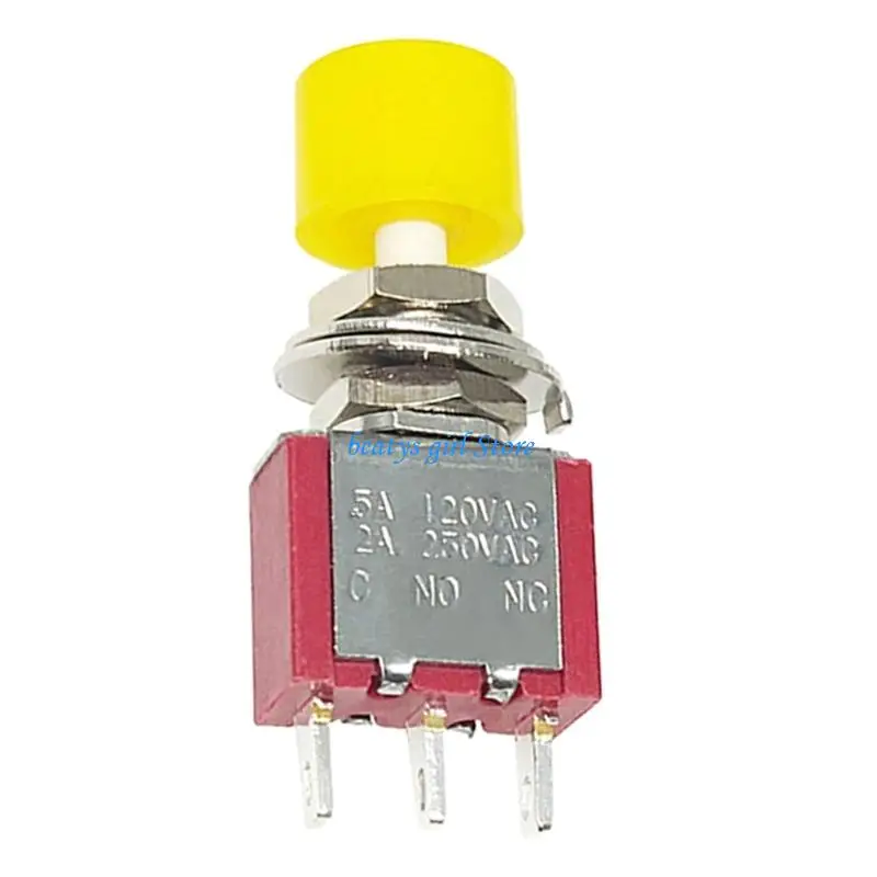 

C7AB Fast Response Momentary Switches PS102 3Pin 6Pin Contacts 250VAC 2A Rating Durability For Electrical Equipment Control