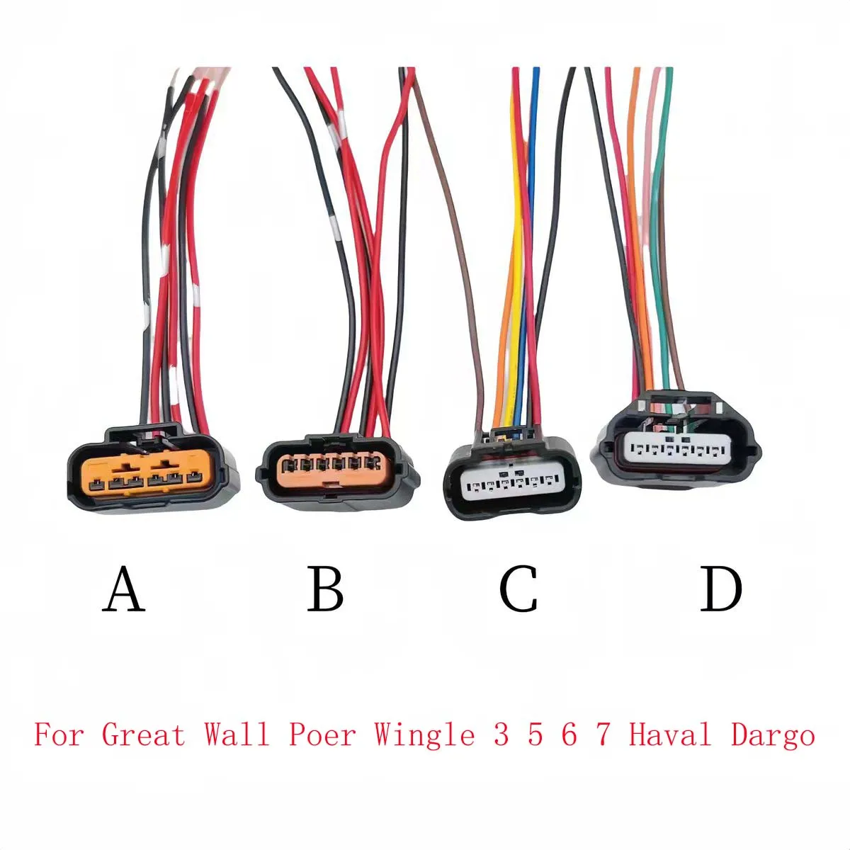 Engine Throttle Wiring Harness Connector Sensor Plug For Great Wall Poer Wingle 3 5 6 7 Haval Dargo
