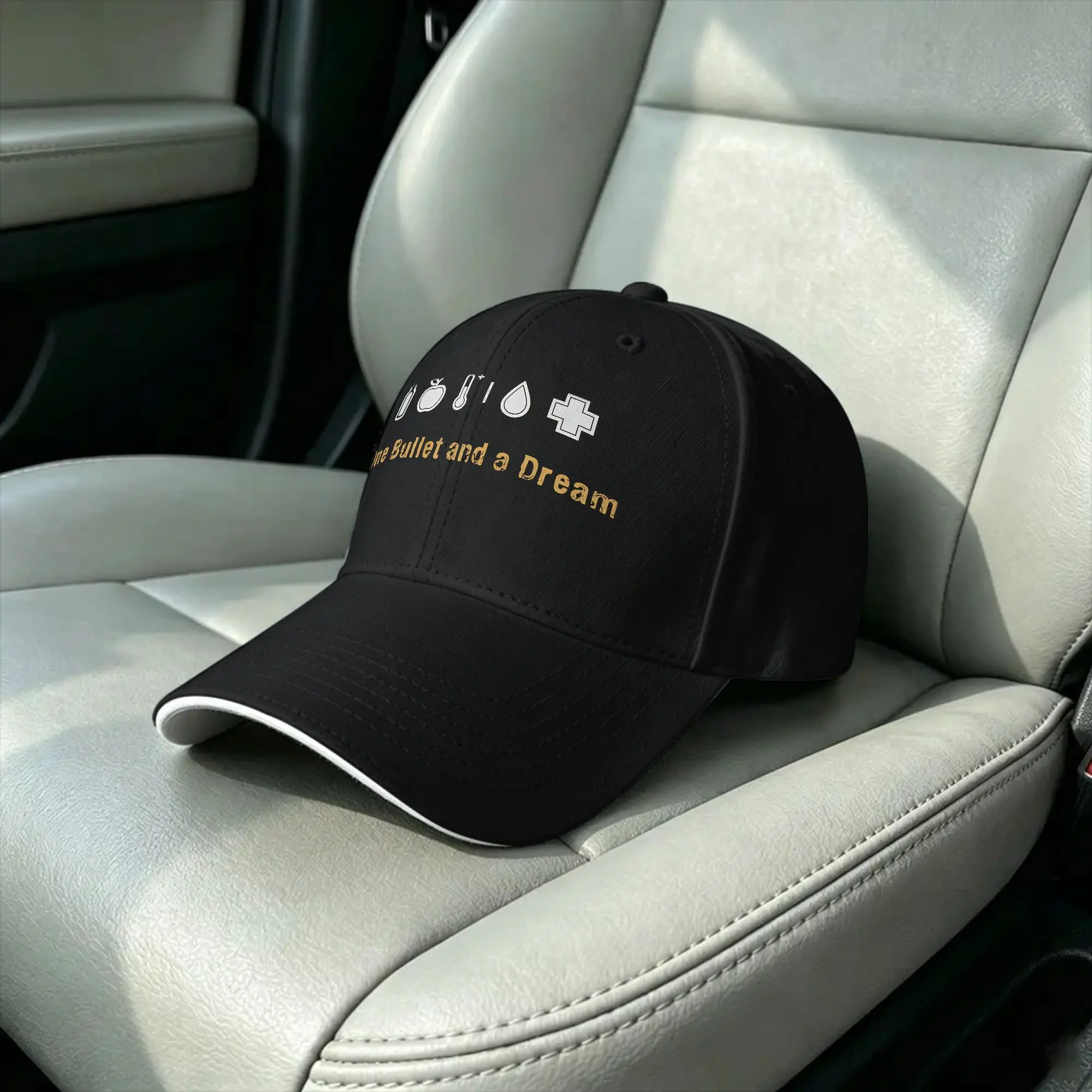 DayZ One Bullet and a Dream Baseball Cap  Streetwear Couple Women Hip Hop Hats Dropshipping Camping Baseball Caps Birthday Gift