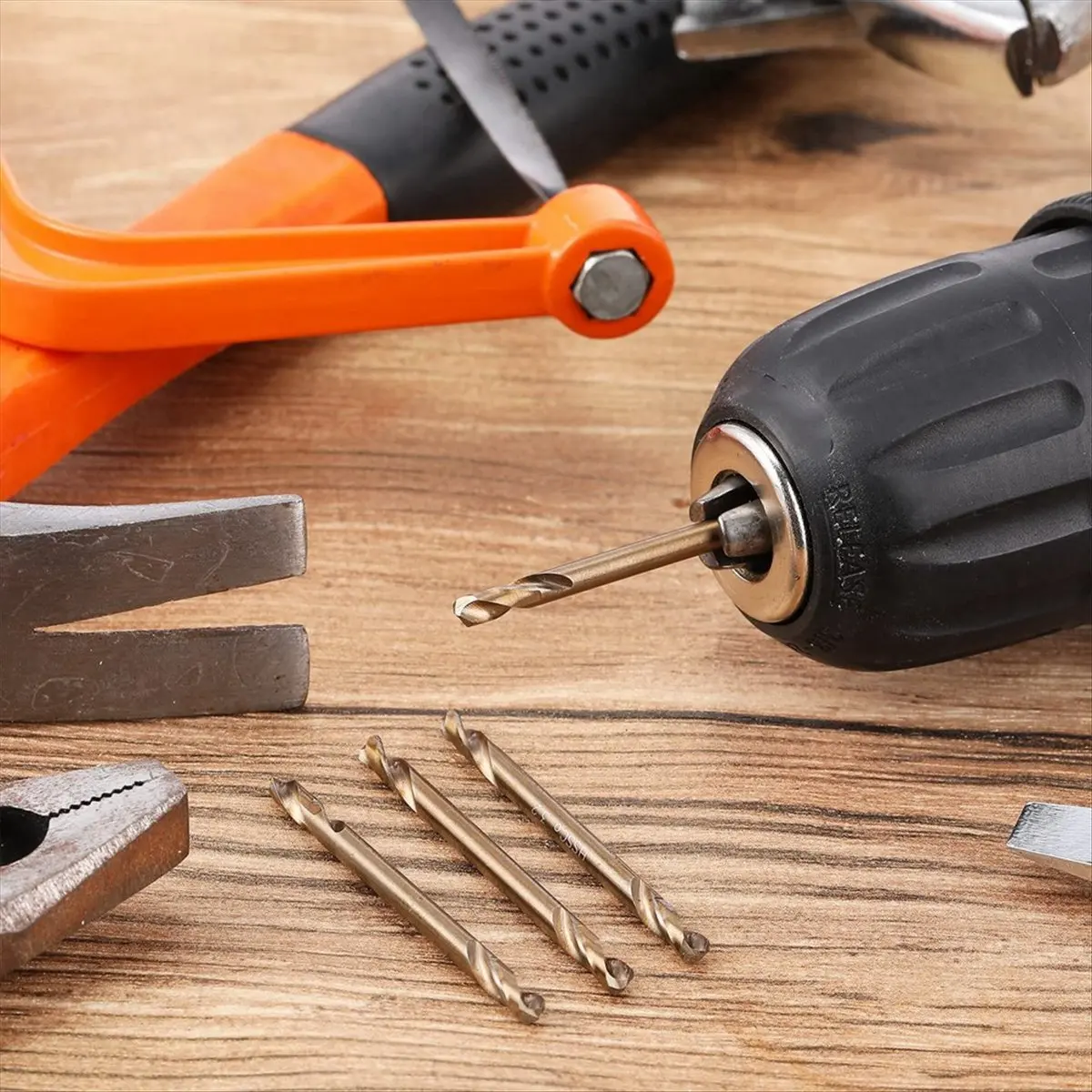 A74U 30Pcs 1/8In Cobalt Drill Bits Double End Drill Bits for Hardened Steel Cast Iron Wood Plastic Stainless Steel Drill Bit
