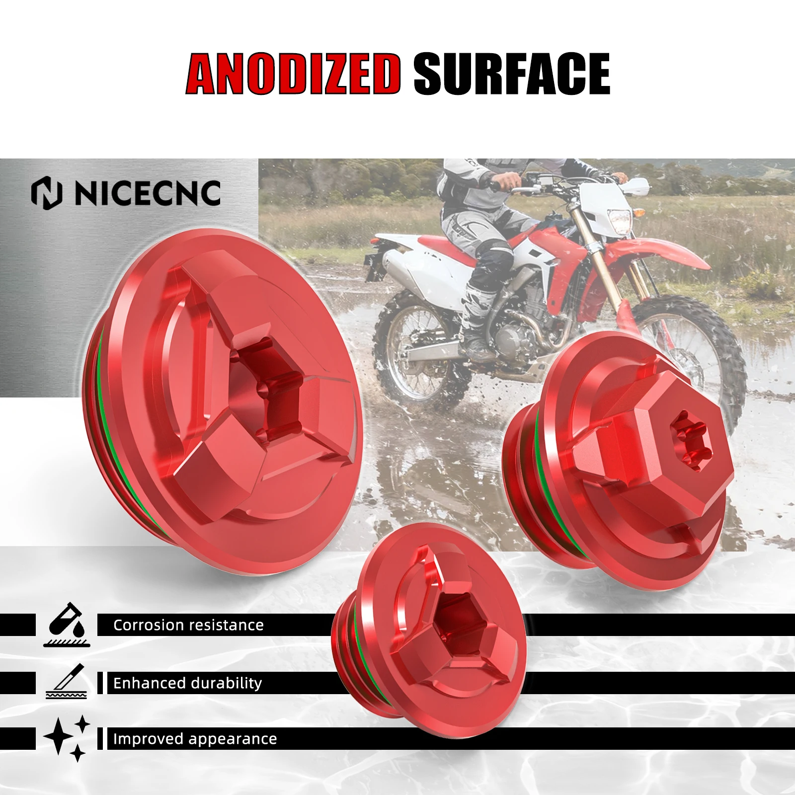 Für Honda CRF1100L CRF1000L Africa Twin Adventure Sports 2020-2026 Motorsteuergehäusedeckel Öleinfülldeckel Africa Twin CRF1100L 1000L – Detail 10