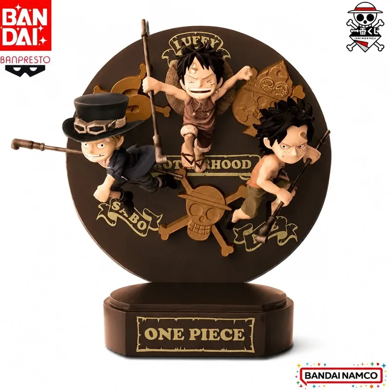 

In Stock Bandai Original Ichiban Kuji One Piece Portgas.d.ace Sabo Action Figure Model Doll Brand New Boxed Anime Characters