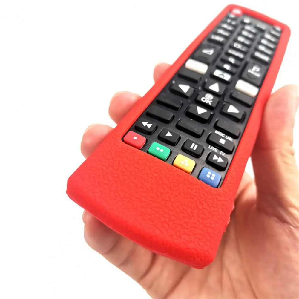 Convenient Lightweight Remote Control Cover Case Flexible Full TV Remote Control Protective Cover Silicone Case