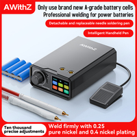 AWithZ UK3 Pedal Spot Welder DIY Nickel Sheet Spot Welding Machine Type-C Charging 18650 Lithium Battery Portable Spot Welder