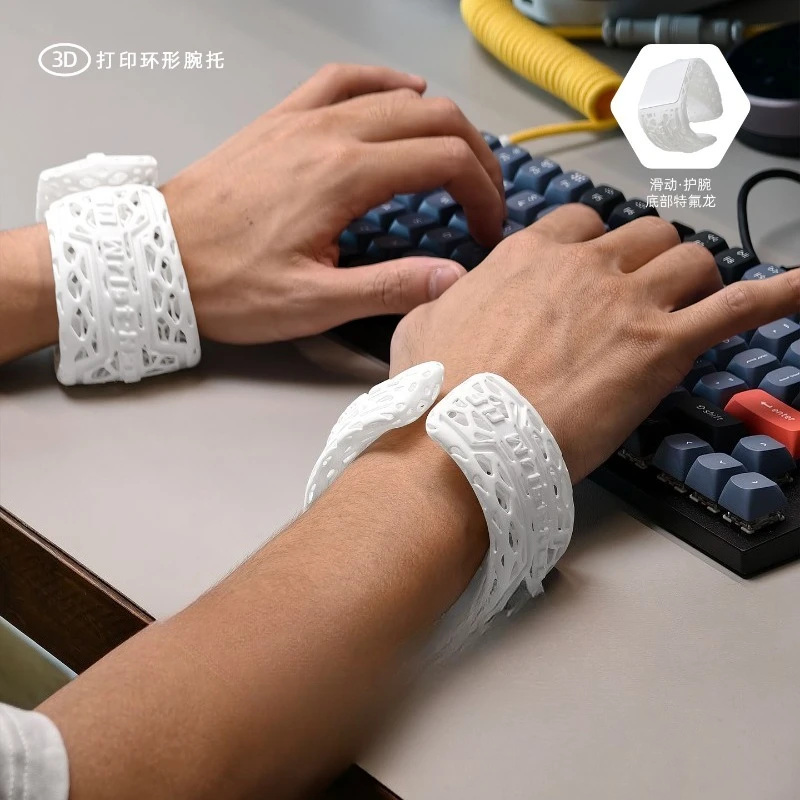 

Эргономичная подставка для запястья с 3D-печатью для клавиатуры и мыши — поддержка запястья рук предотвращает теносиновит для программистов и геймеров