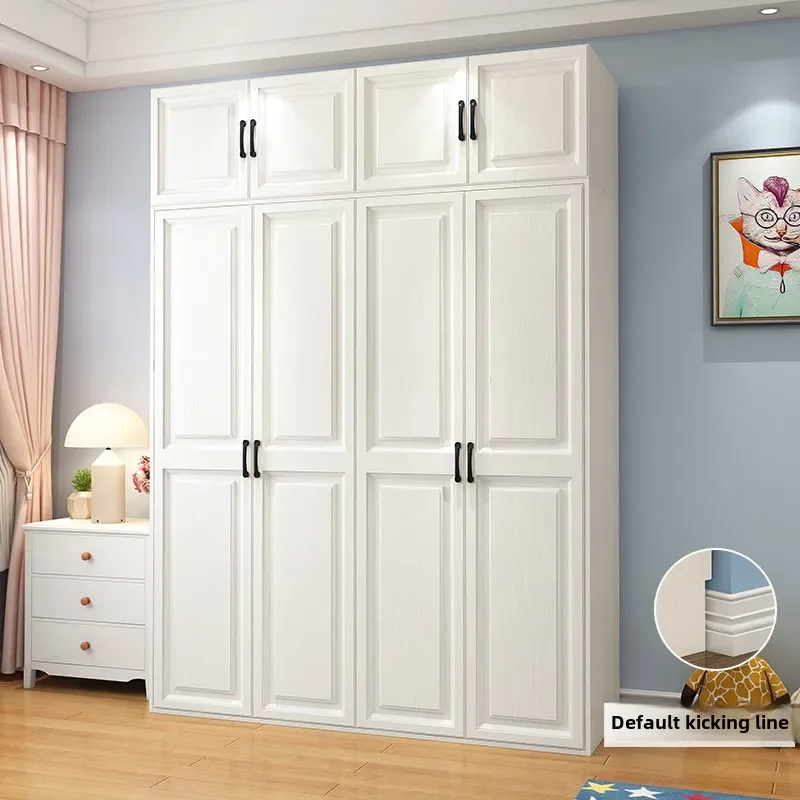 2026Nordic Style Integrated Double Wardrobe Bed Multifunctional Hidden Flip Bed with Folding Storage Wall Murphy Beds - view 4