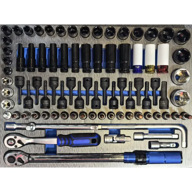Heavy Duty Ratchet Socket Assembly Practical Combination Tool 488 Piece Professional Automobile Repair Workshop Maintenance