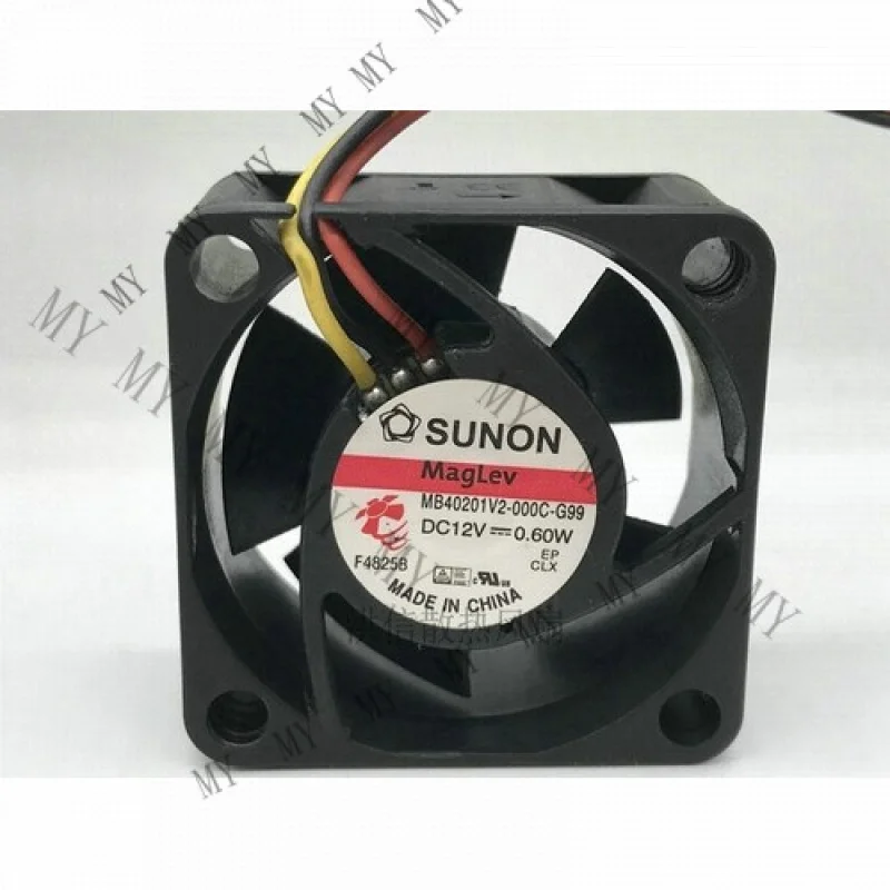 

TT 1 шт. для вентилятора MB40201V2-000C-G99 DC12V 0,60 Вт 4020 40*20 мм 3-проводной охлаждающий вентилятор # iv