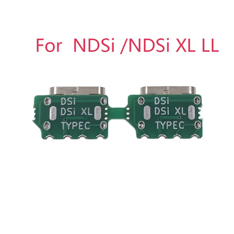 1-5 قطعة USB-C استبدال ميناء الشحن لنينتندو NDSi NDSi XL LL تحويل إلى USB-C Mod USB نوع C لا مقبس شحن الطابعة