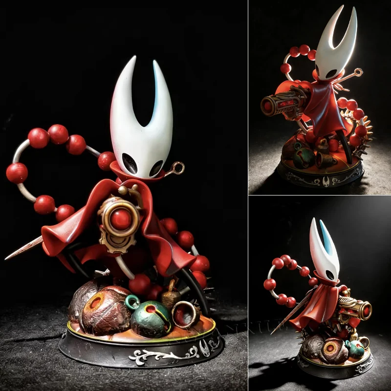 Figura de Ação Hollow Knight Gods Nightmares de 10cm, Figura de Anime do Jogo Silksong Hornet, Modelo Grimm/Shade/The Knight, Brinquedos