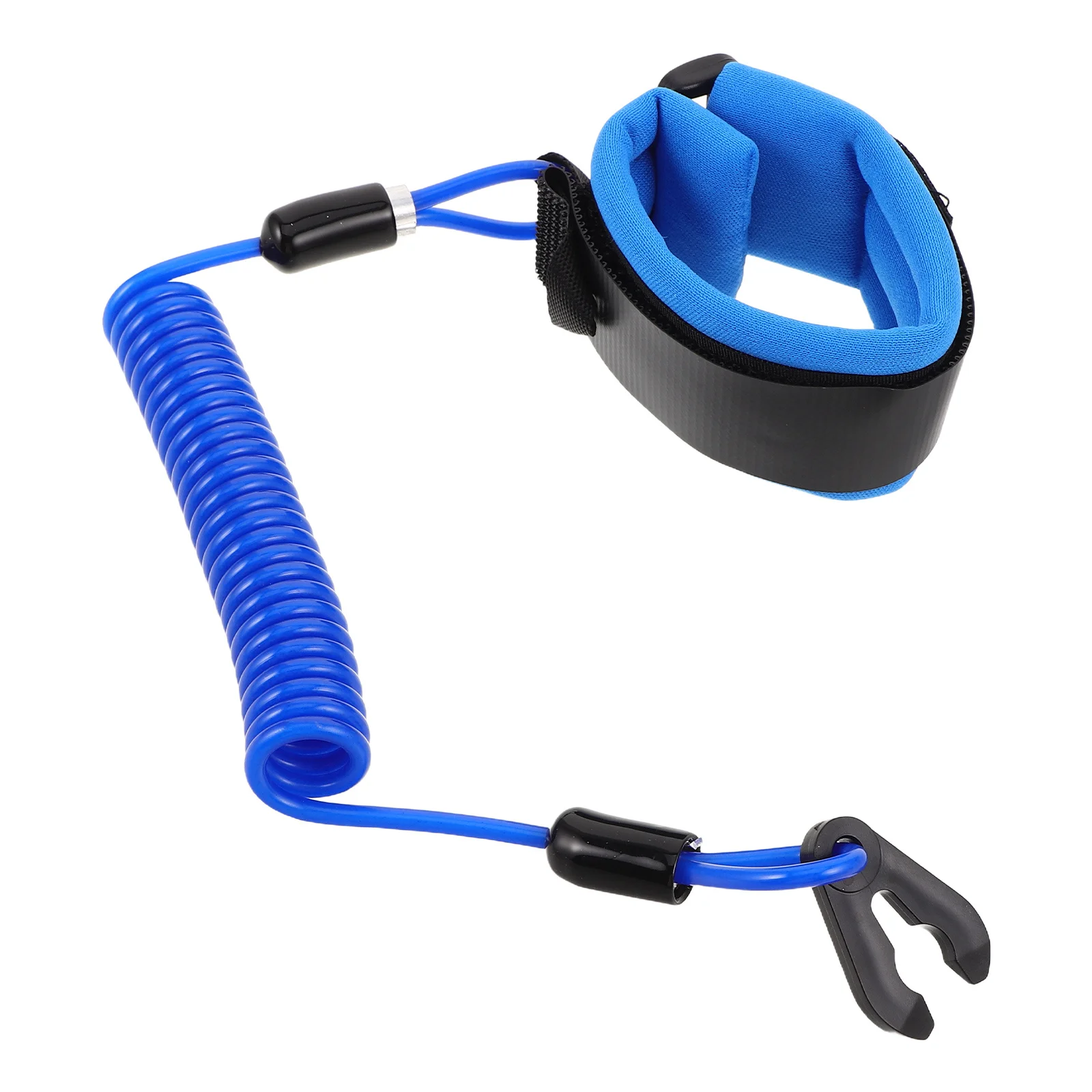 Cordão de segurança para popa de barco, 1.6 metros, interruptor de parada de emergência, motor flutuante, cordão marinho durável para água