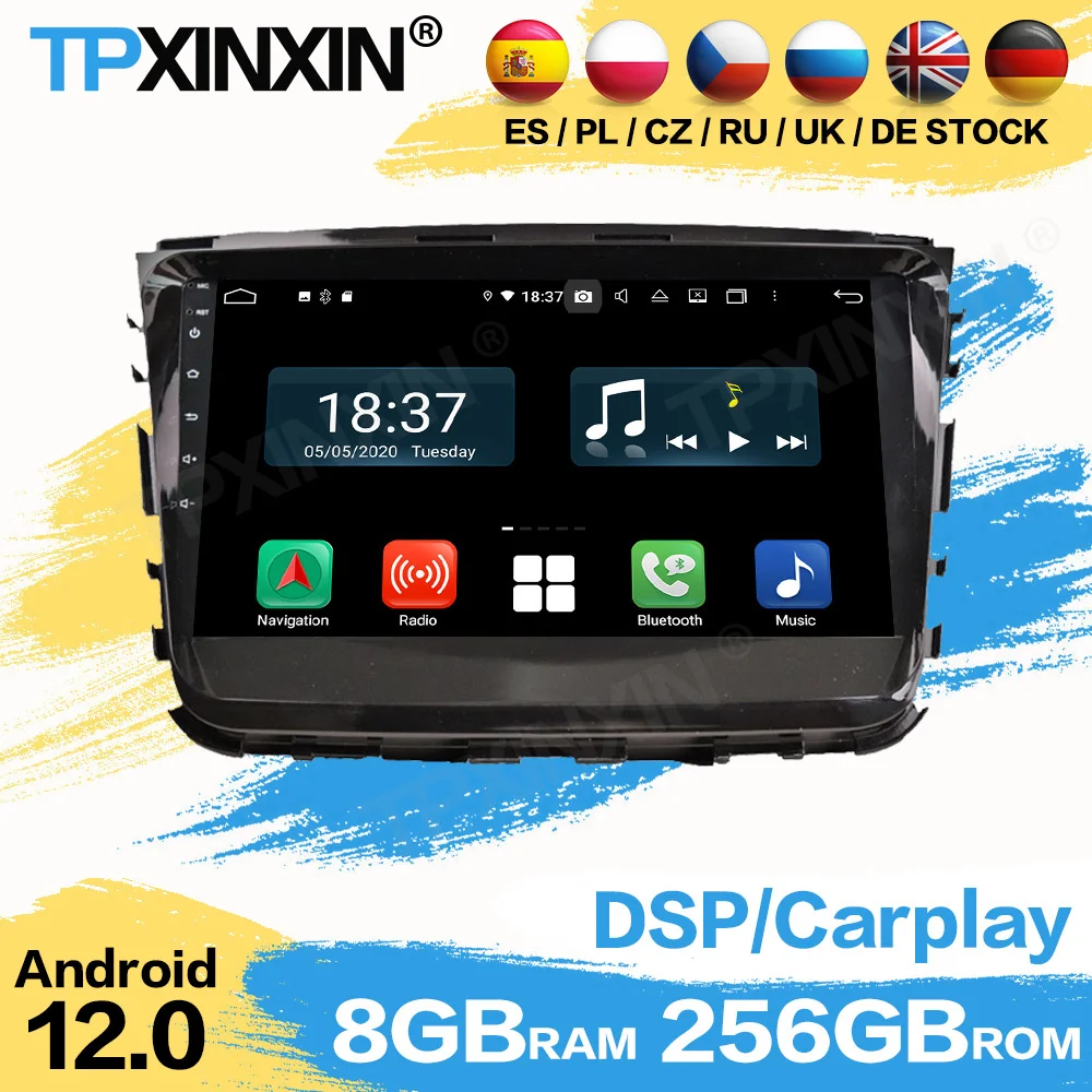 

Car Radio Coche With Bluetooth Android For SsangYong Rexton 2019 GPS Navigation Automotive Multimedia Stereo Receiver Head Unit