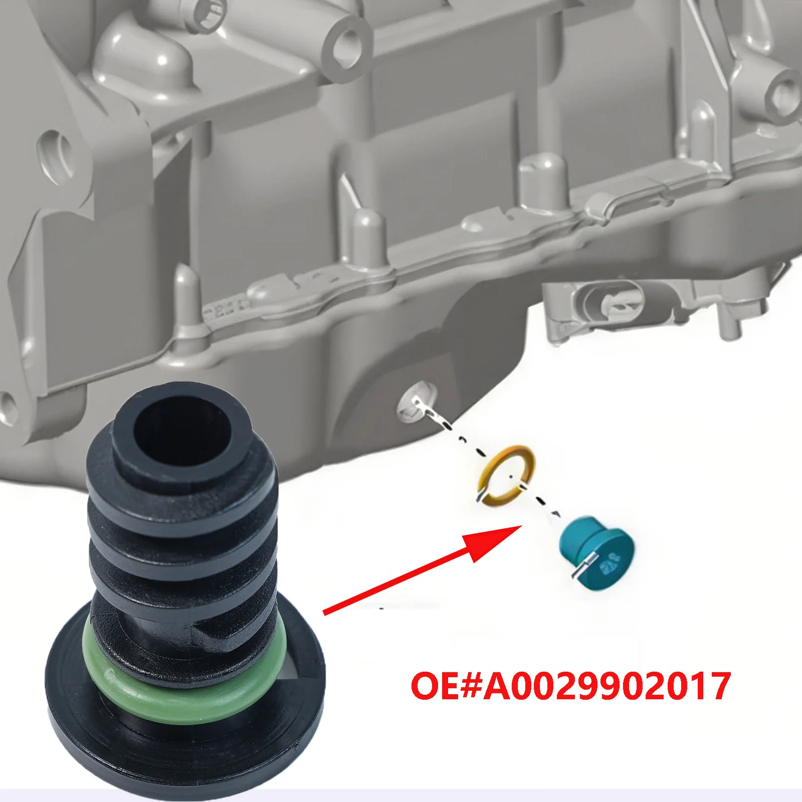 For Mercedes Benz A B C E G M S V W463 H247 X247 X253 C253 V167 C217 B907 B910 Engine Oil Sump Screw Plug Drain A0029902017