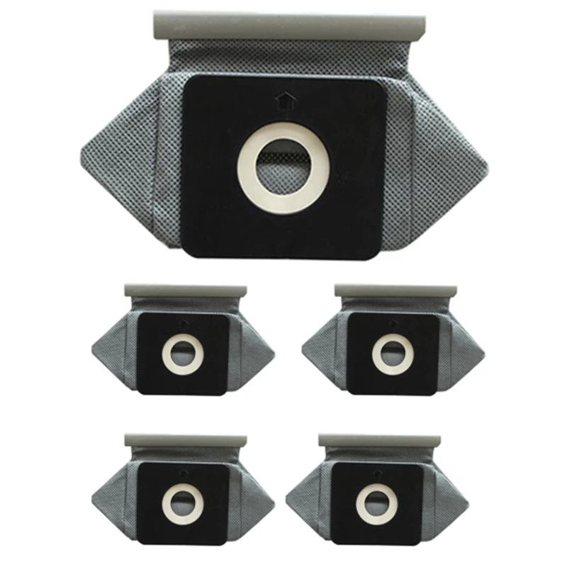 ถุงดูดฝุ่นอเนกประสงค์5ชิ้นใช้ซ้ำได้ทำความสะอาดได้ถุงเก็บฝุ่นสำหรับ Samsung Electrolux LG Haier