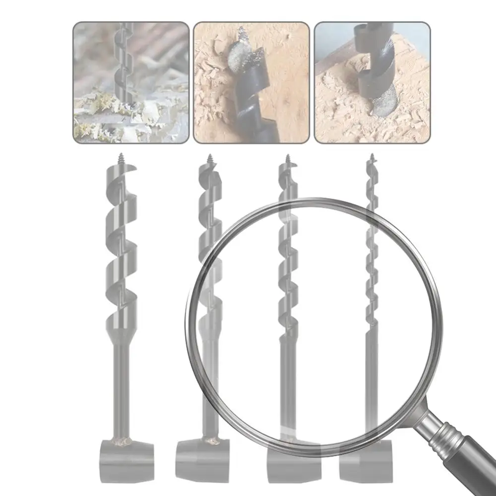 

Сверло-шнек для дерева Scotch Eye, многофункциональное ручное сверло-шнек с рукояткой, легкое, из углеродистой стали, для выживания на природе