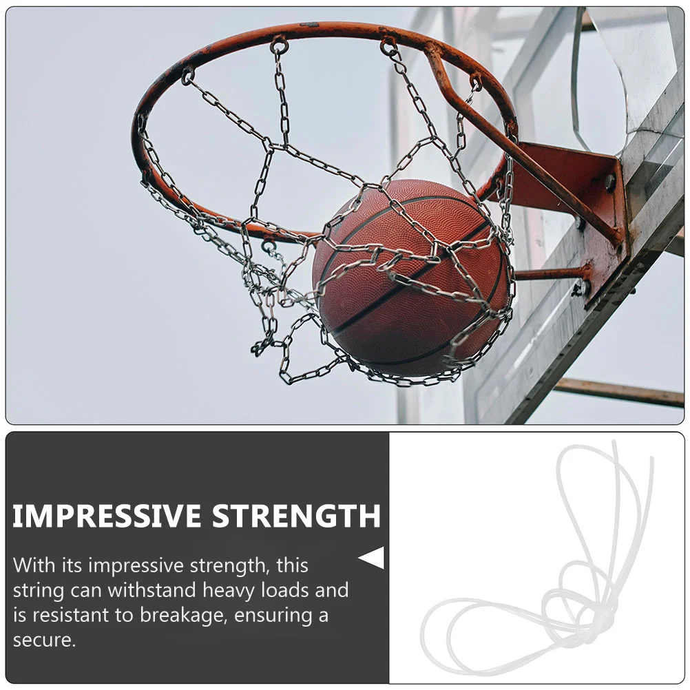 Basketball String Frame Net Fixing Cord Hoop Netting Accessory Threading Rope Nets Nylon