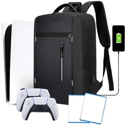 Multifunctional Storage Bag Game Console Backpack For PlayStation 5 Console Travel Carrying Case with USB Port for PS5 Accessory