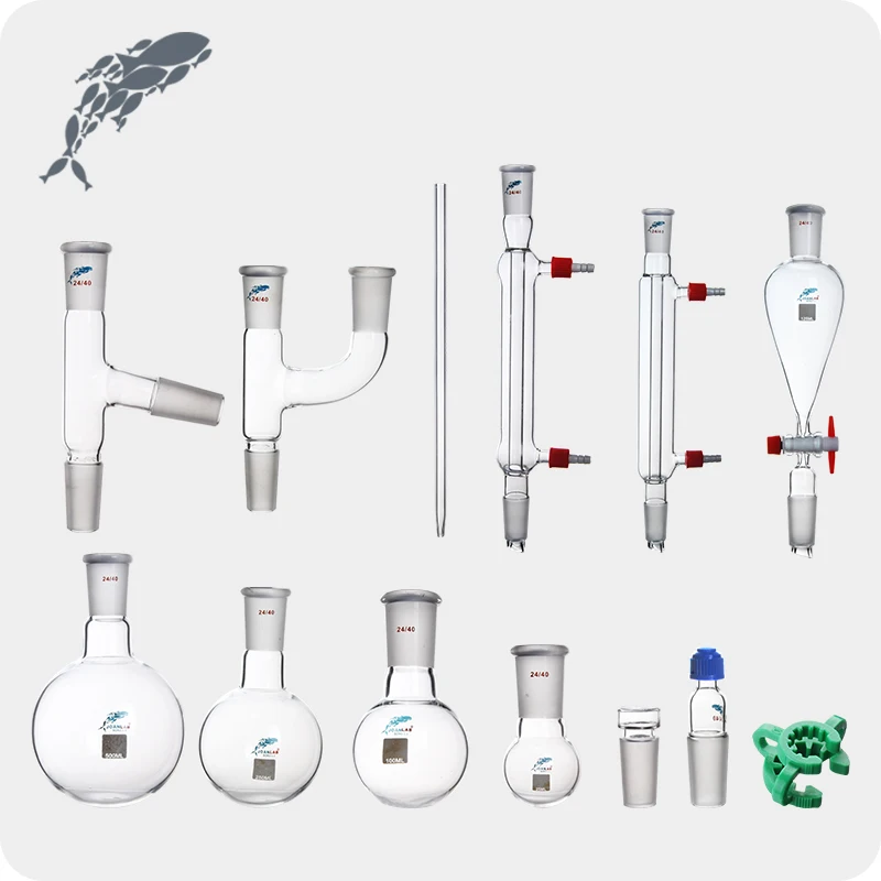 JOAN Lab Organic Chemistry Glassware Kit for Distillation
