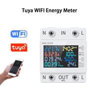Tuya WiFi Smart Energy Power Meter kWh Tester Over Under Voltage Protector Relay Switch Circuit Breaker Smart Life