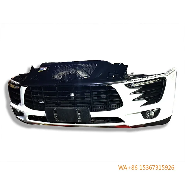 

Complete with Grille Radiator Fan Grille Use For 2015-2018 2.0T Front Bumper
