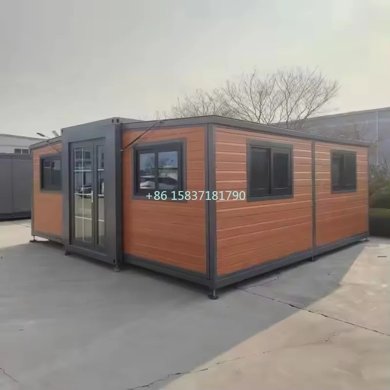 China Expandable Container House Widely Using Tiny House Casa Prefabricadas Fold Out Home Container House for Outdoor Vacation
