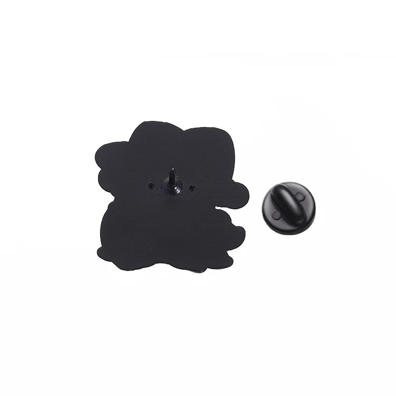 

4PCS Pixel Game Deltarune Series Creativity Clothing Backpack Brooch Cartoon Funny Character Pattern Metal Brooch Friends Gift