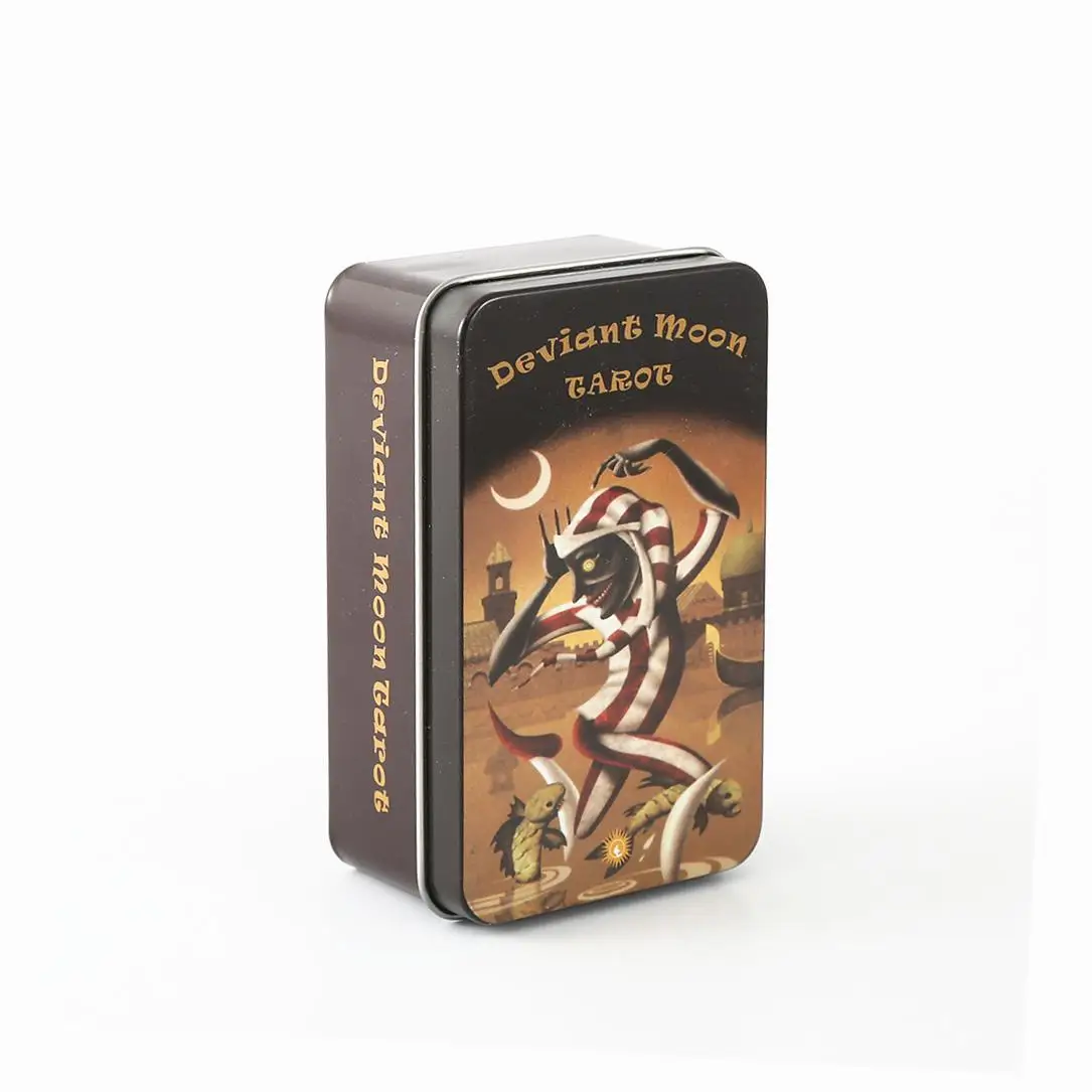 10*6 cm Deviant Tarot in A Tin