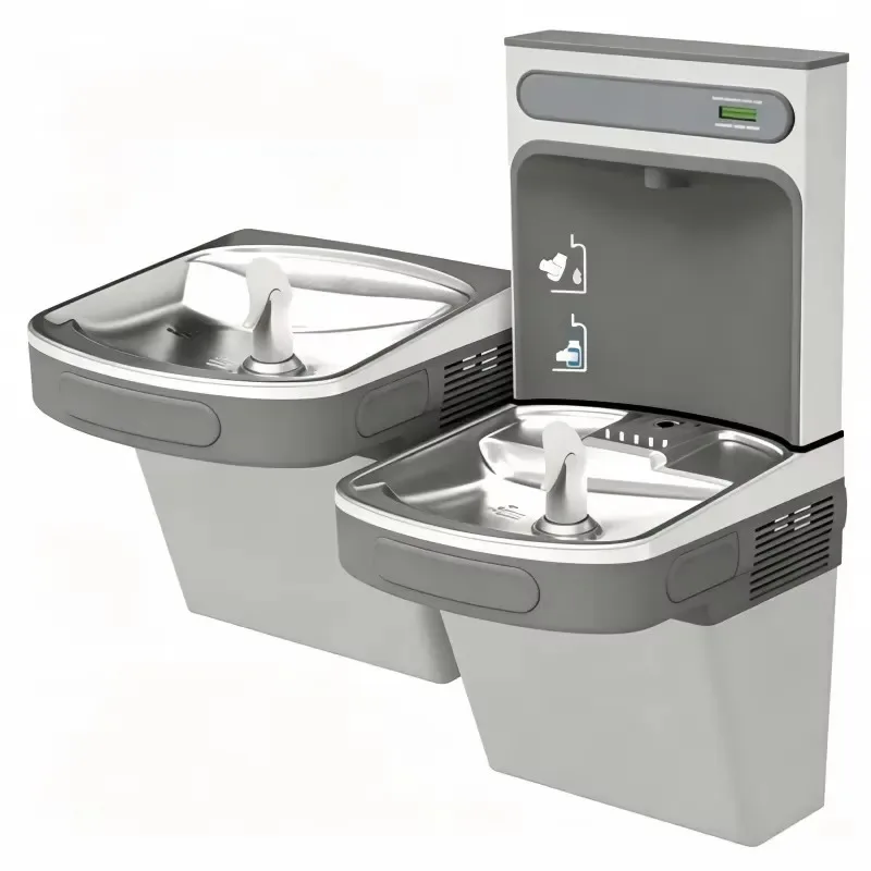 Space Saving Non Contact Water Dispenser Lead Free Plumbing Bottled Water Refill Indoor Appliance