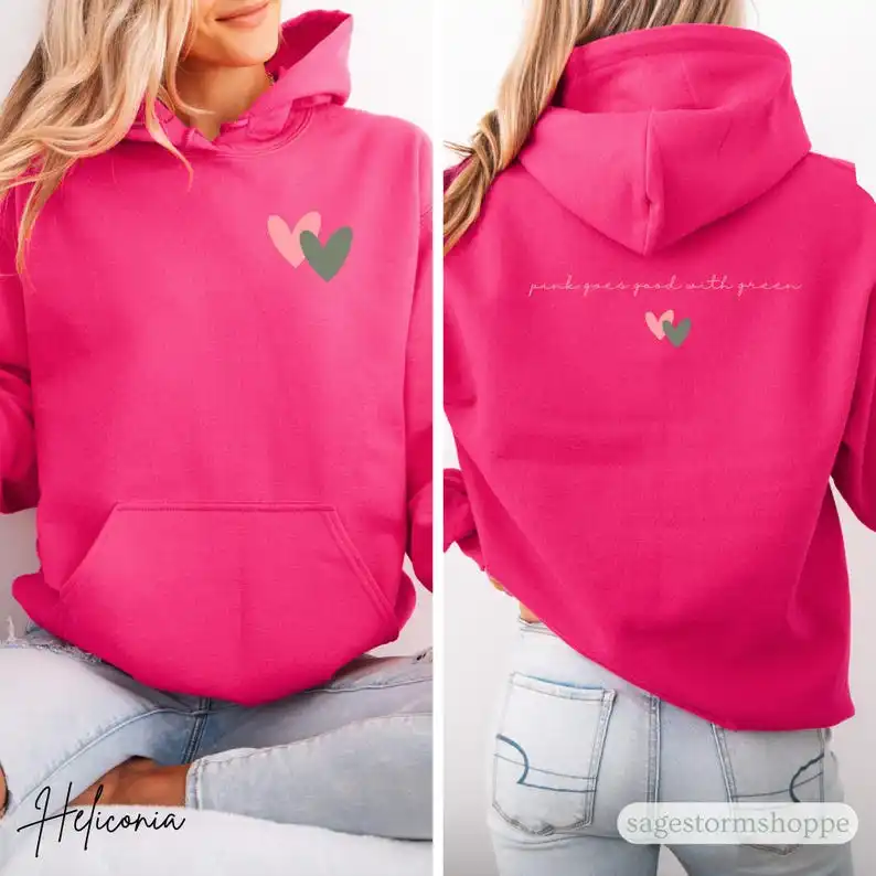 سويت شيرت بغطاء للرأس من Wicked Glinda، سويت شيرت Elphaba ذو وجهين، تم تغييره لقلنسوة Good Morrible بقلنسوة مكنسة الساحرة #6