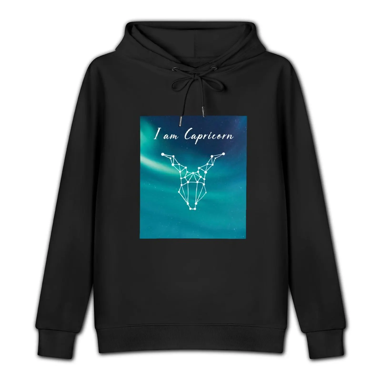 I am Capricorn - Birthday Horoscope Zodiac Sign Pullover Hoodie japanese style hoodie oversize