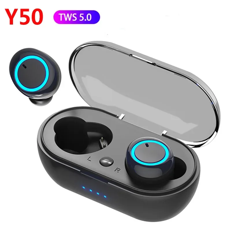 

2023 New Y50 TWS Wireless Headphones Sport Earphone 5.0 Bluetooth Gaming Headset Microphone Wireless Earbuds PK Y30 F1 I7 E6s E7