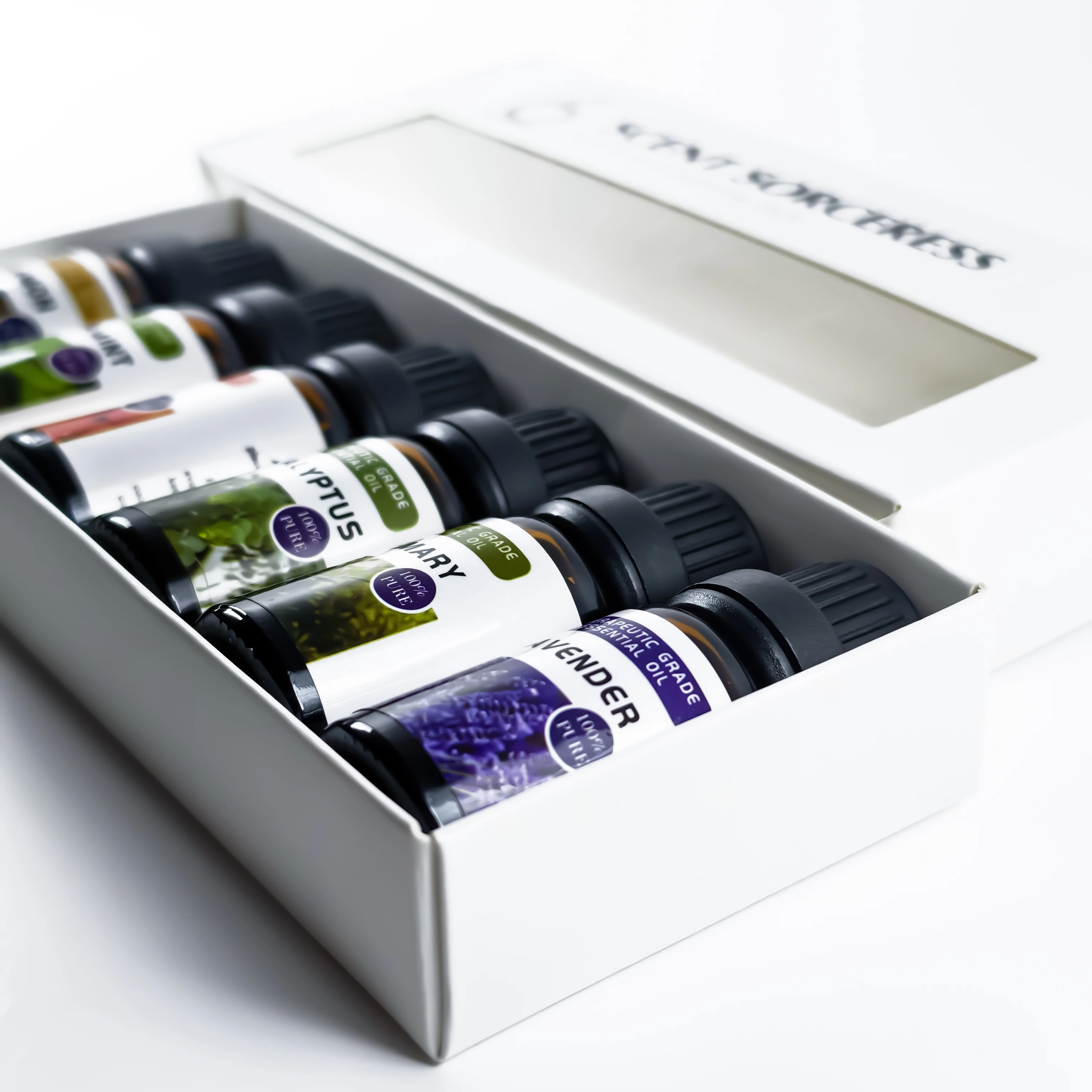 Quente 6 pçs/set doce laranja eucalipto lavanda óleo essencial senhoras perfume spa massagem corporal aromaterapia óleos essenciais conjuntos