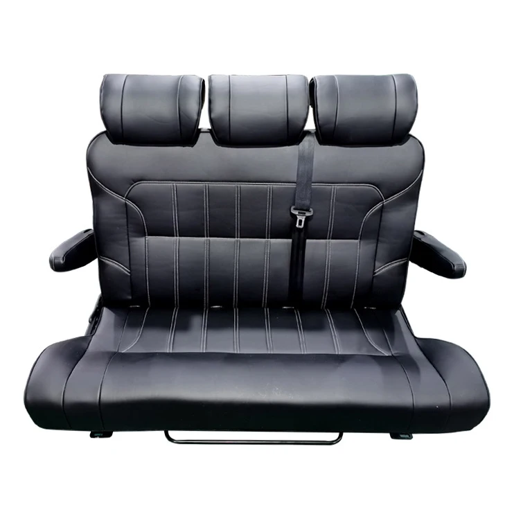 RV Swivel Seat, Hot Selling High Quality Leather Wrangler Four Door JK Sahara Rear Folding Flat Bed SUV Back Seat