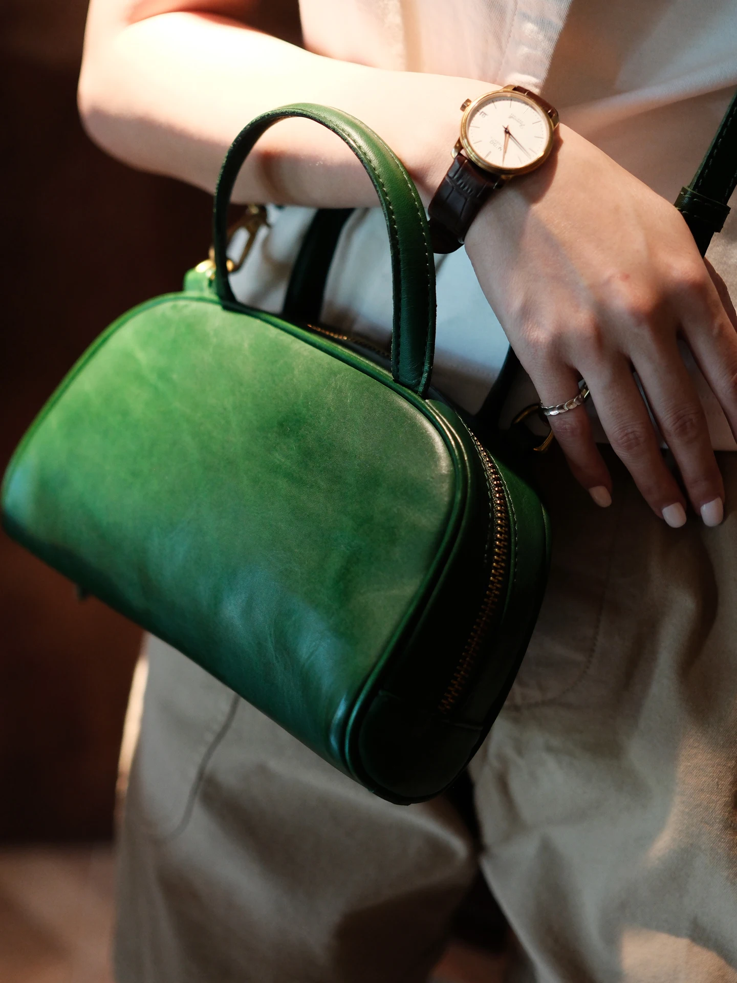 

PNDME simple fashion high quality genuine leather women's small handbag casual outdoor party cow leather shoulder crossbody bag