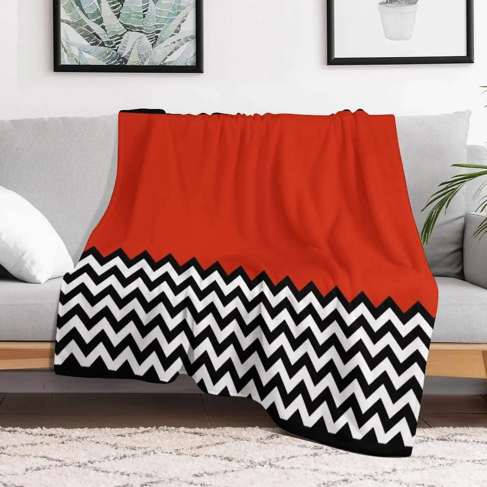 

Black Lodge (Twin Peaks) inspired graphic Throw Blanket Soft Plush Plaid Fashion Sofas Blankets