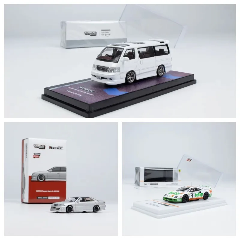 1:64 Toyota Sea Lion VERTEX modèle de voiture en alliage moulé sous pression à l'exposition de Hong Kong, jouet cadeau pour garçons, article décoratif de collection pour adultes.